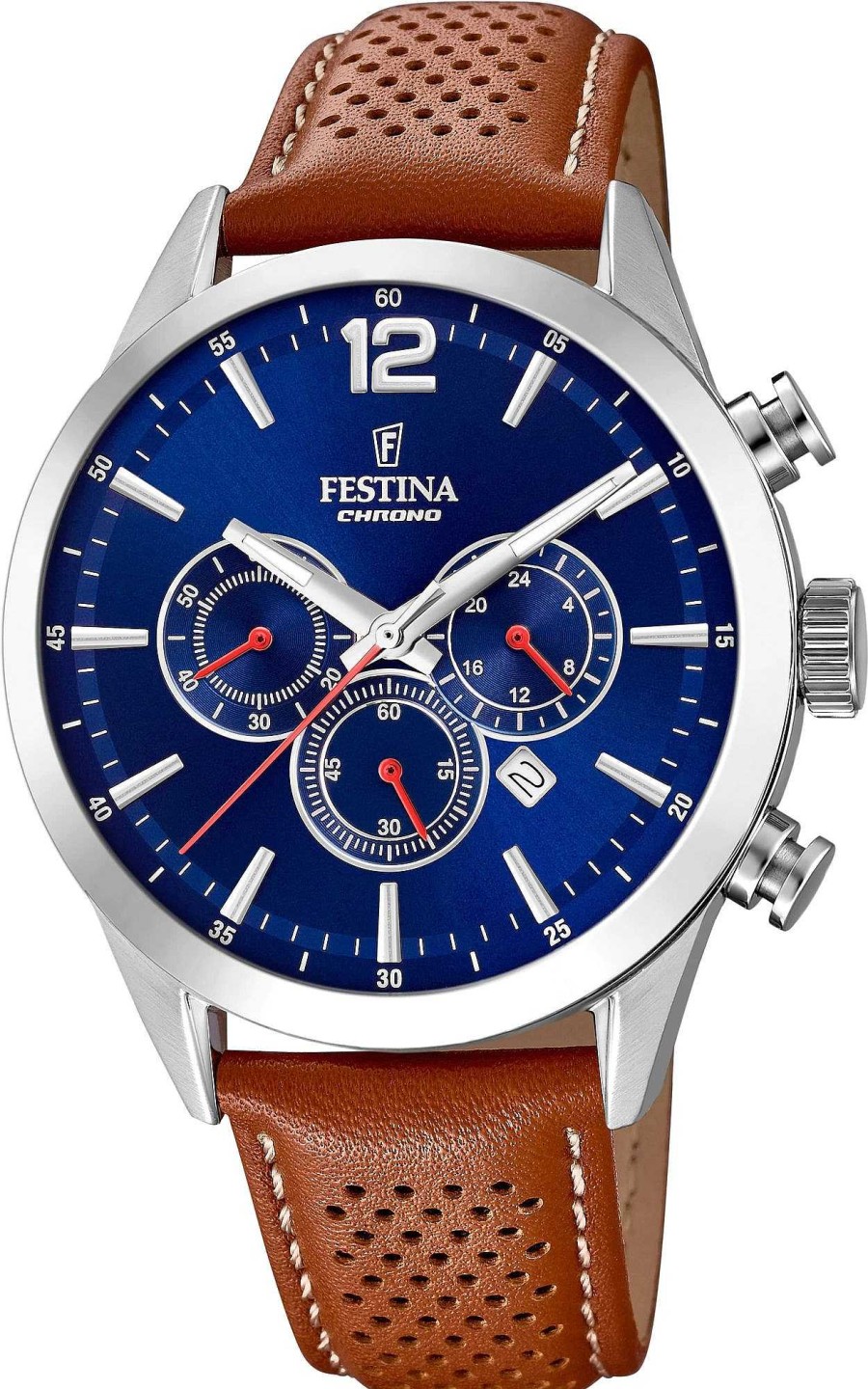 Uhren Festina | Festina Timeless Chronograph F20542/3 Herrenchronograph