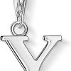 Schmuck Thomas Sabo | Thomas Sabo Buchstabe Y 0199-001-12 Charm Anh Nger