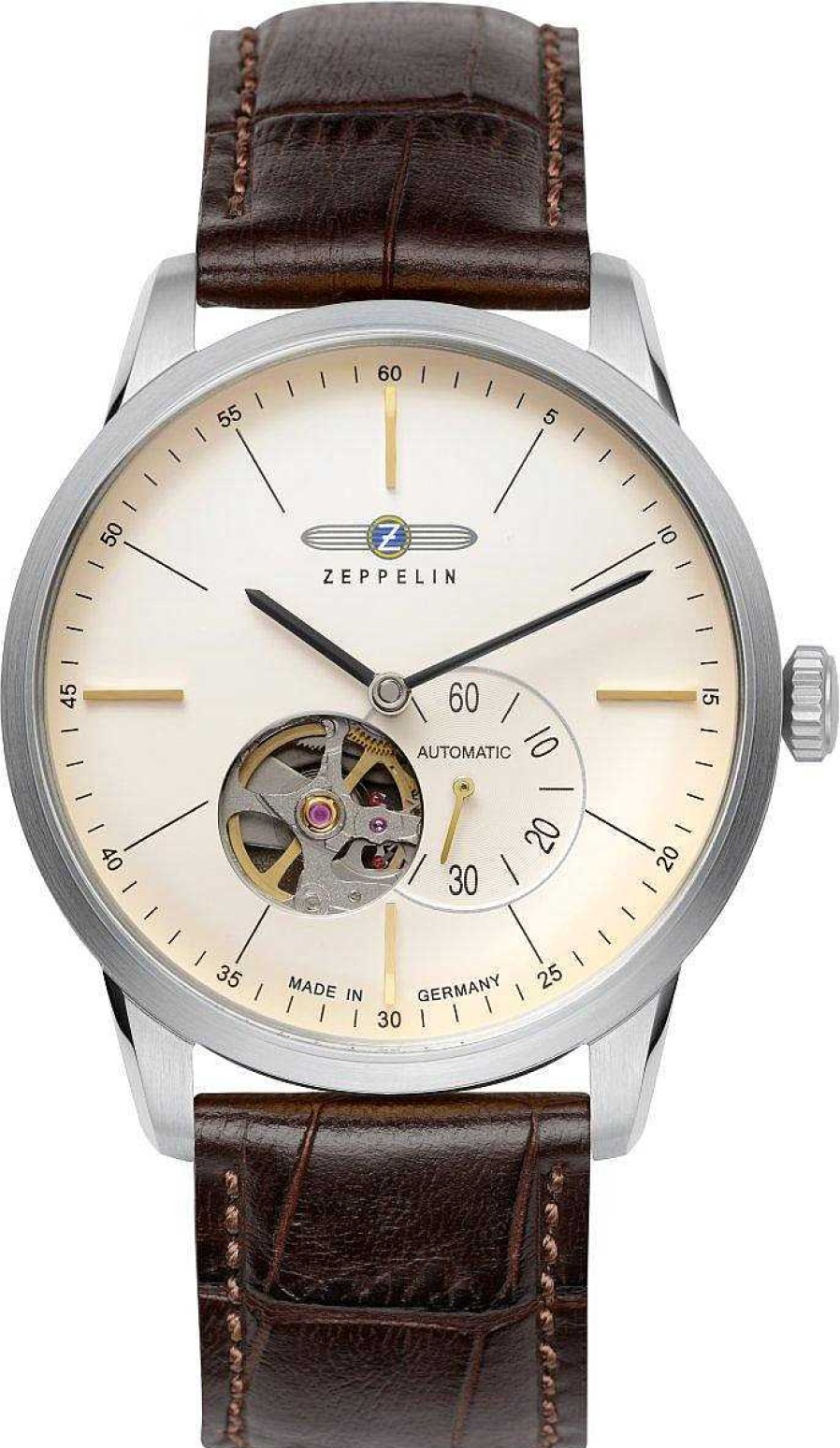 Uhren Zeppelin | Zeppelin Flatline 73645 Herren Automatikuhr