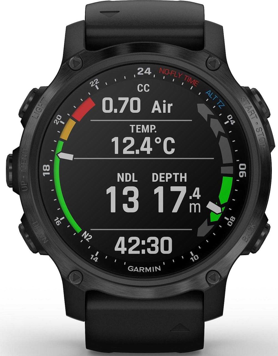 Uhren Garmin | Garmin Descent Mk2S 010-02403-04 Smartwatch Bluetooth, Gps, Pulsmessung