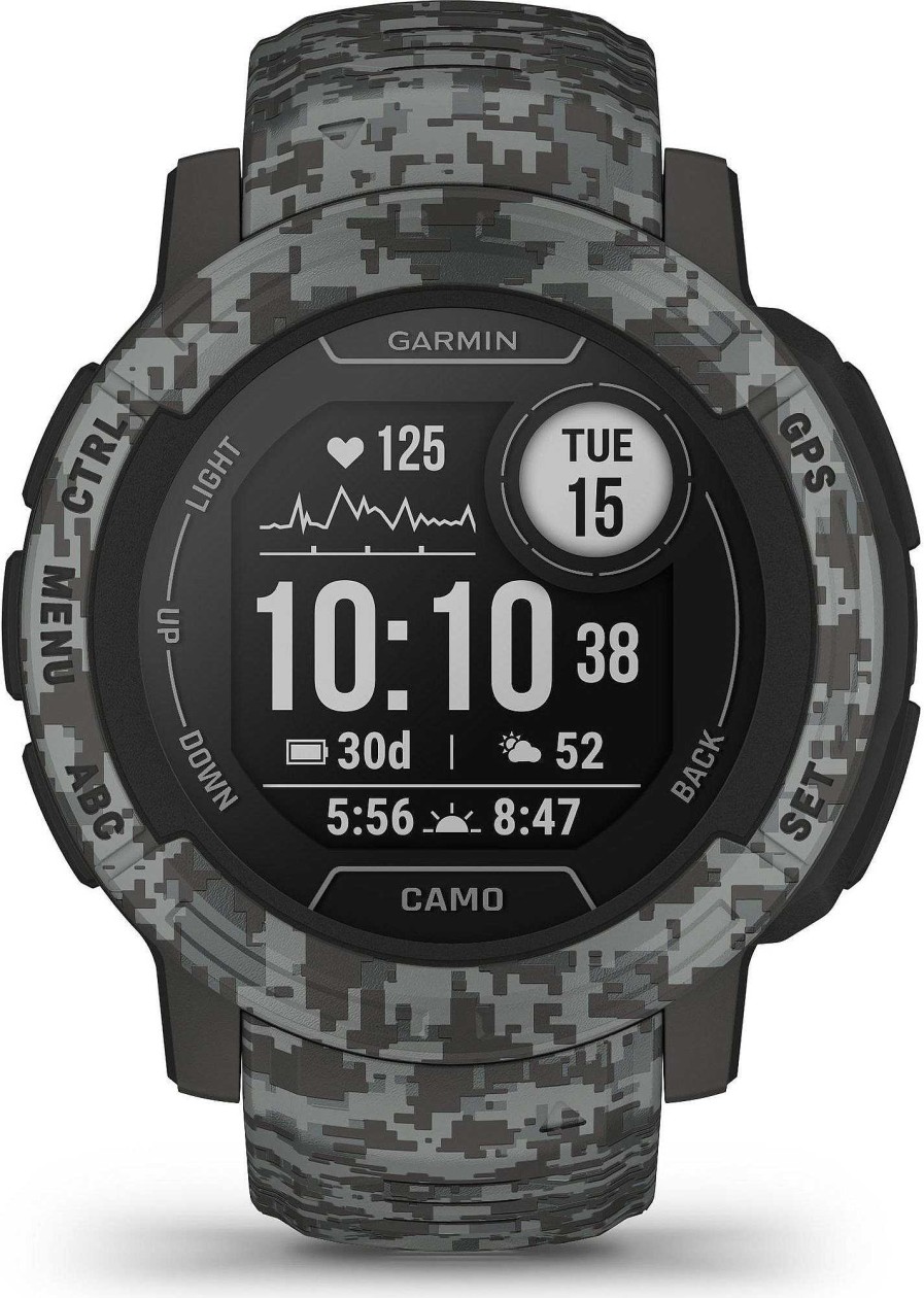 Uhren Garmin | Garmin Instinct® 2 Camo Edition 010-02626-03 Smartwatch Bluetooth, Gps, Pulsmessung