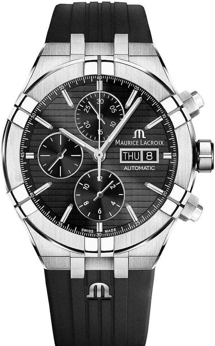 Uhren Maurice Lacroix | Maurice Lacroix Aikon Ai6038-Ss000-330-2 Herren Automatikchronograph