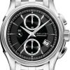 Uhren Hamilton | Hamilton Jazzmaster Auto Chrono H32616133 Sportliche Herrenuhr 60H Gangreserve