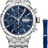 Uhren Maurice Lacroix | Maurice Lacroix Aikon Strap-Promotion Ai6038-Ss00F-430-C Herren Automatikchronograph Mit Wechselband