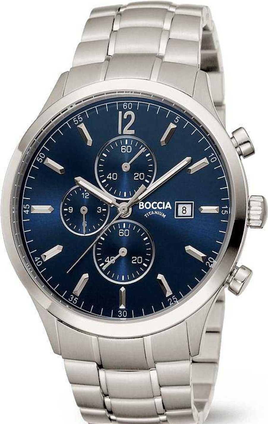 Uhren Boccia Titanium | Boccia Titanium 3753-03 Herrenchronograph