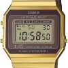 Uhren Casio | Casio Vintage Iconic A700Wegl-5Aef Unisexuhr Mit Alarm