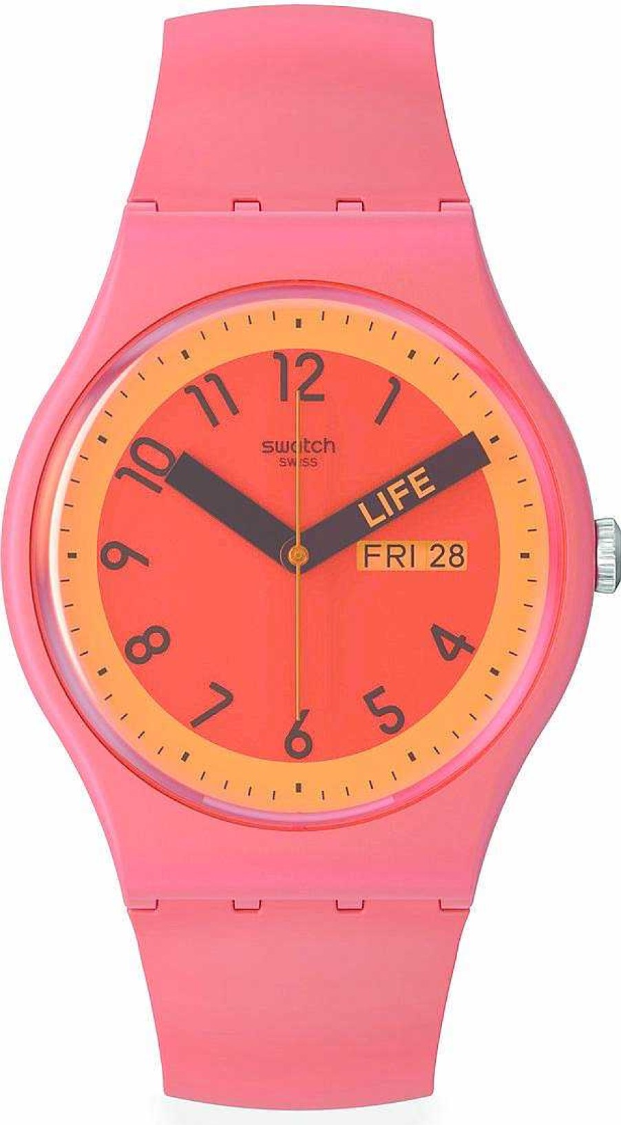 Uhren Swatch | Swatch Proudly Red So29R705 Unisexuhr