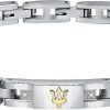 Schmuck MASERATI | Maserati Maserati Jewels Jm221Aty04 Herrenarmband