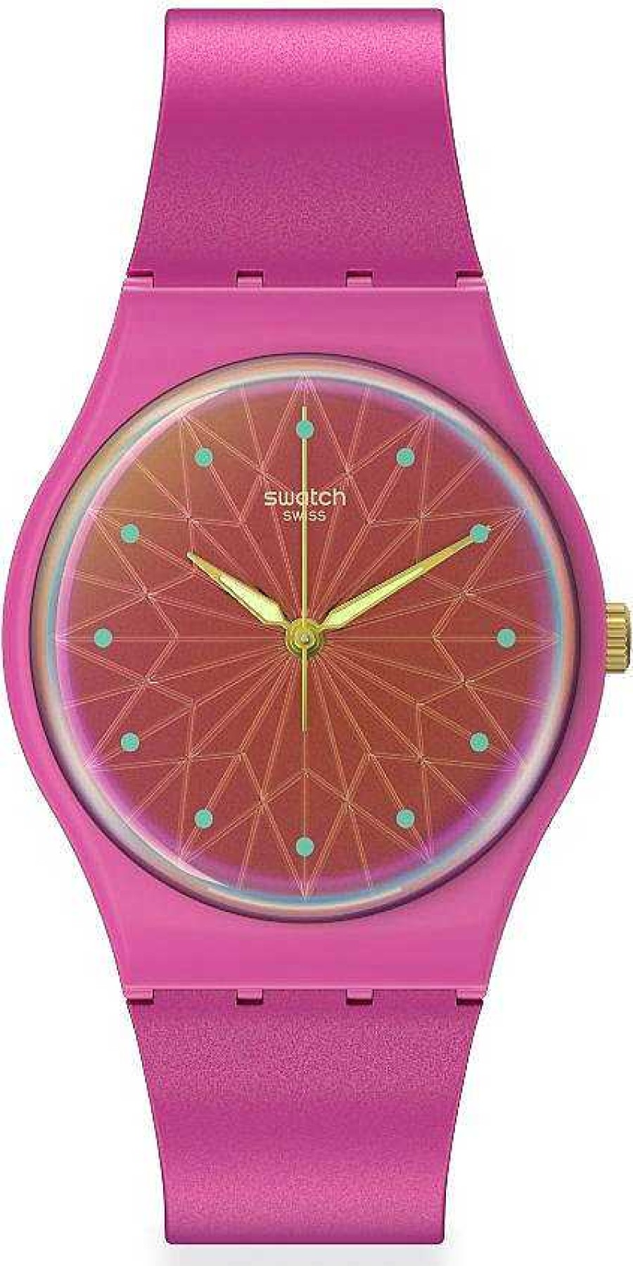 Uhren Swatch | Swatch Fantastic Fuchsia So28P110 Unisexuhr