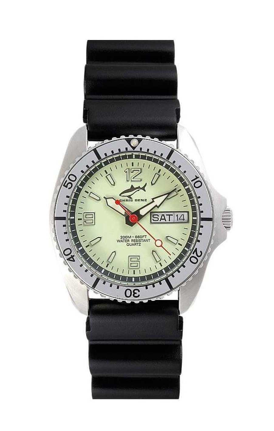 Uhren Chris Benz | Chris Benz One Medium Cbm-N-Si-Kb Unisexuhr Taucheruhr