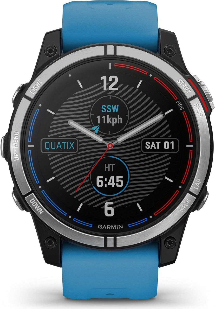 Uhren Garmin | Garmin Quatix 7 010-02540-61 Smartwatch Bluetooth®-Technologie