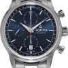 Uhren Alpina Geneve | Alpina Geneve Alpiner Chronograph Al-750N4E6B Herren Automatikchronograph Sehr Sportlich