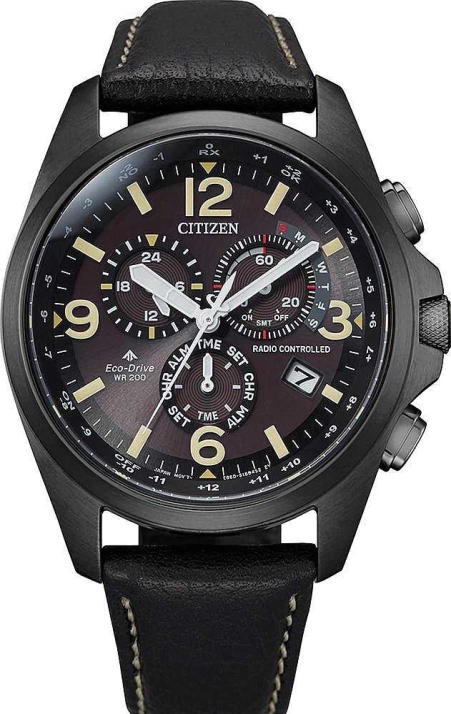 Uhren Citizen | Citizen Eco Drive Radio Controlled Citizen Cb5925-15E Herrenfunkuhr