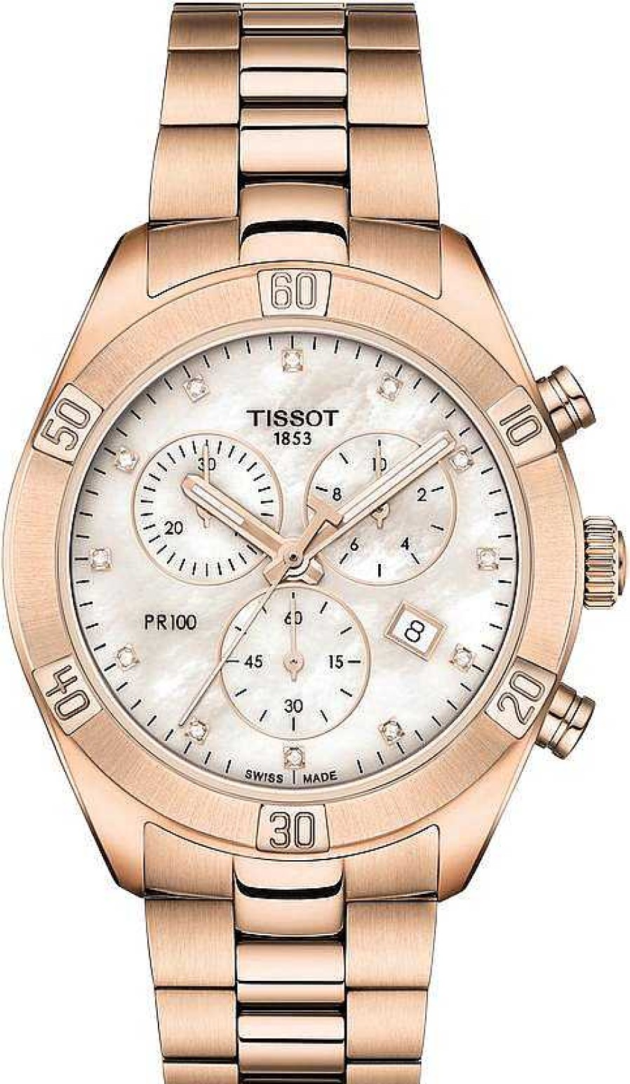 Uhren Tissot | Tissot Tissot Pr 100 T101.917.33.116.00 Damenchronograph