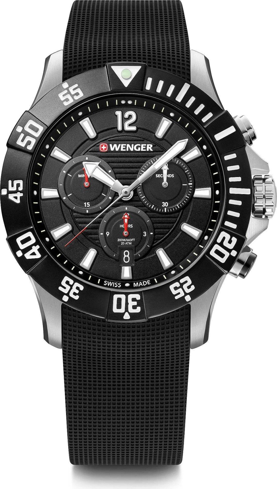 Uhren Wenger | Wenger Seaforce Chrono 01.0643.118 Herrenchronograph