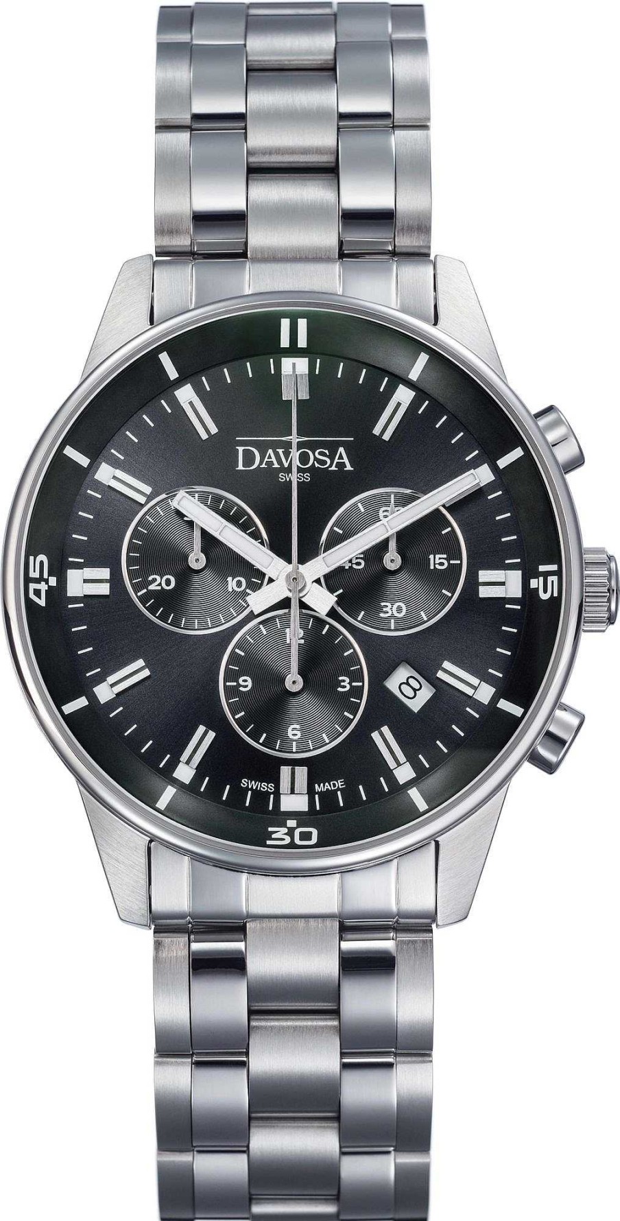 Uhren Davosa | Davosa Vireo Chronograph 16348155 Herrenarmbanduhr