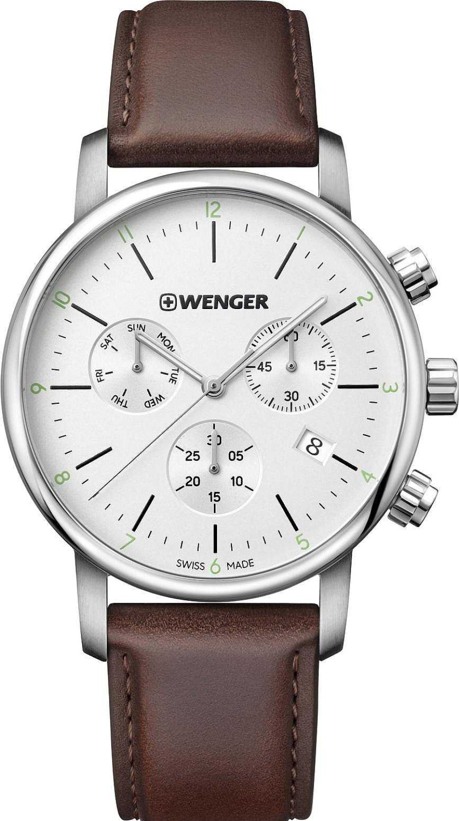 Uhren Wenger | Wenger Urban Classic 01.1743.101 Herrenchronograph