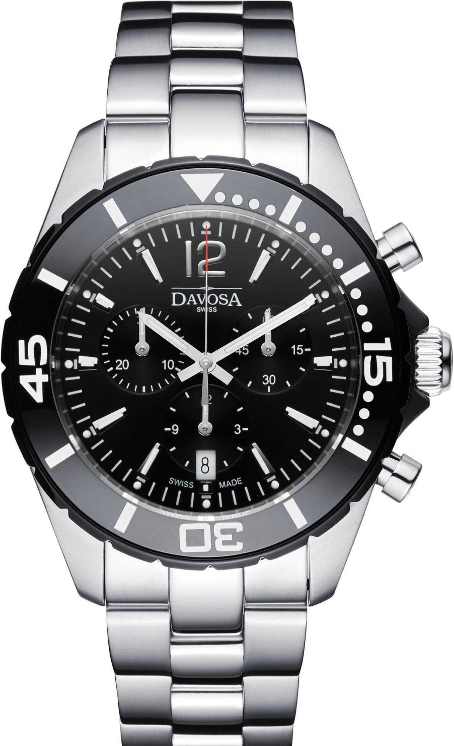 Uhren Davosa | Davosa Nautic Star Chrono 16347315 Herrenarmbanduhr