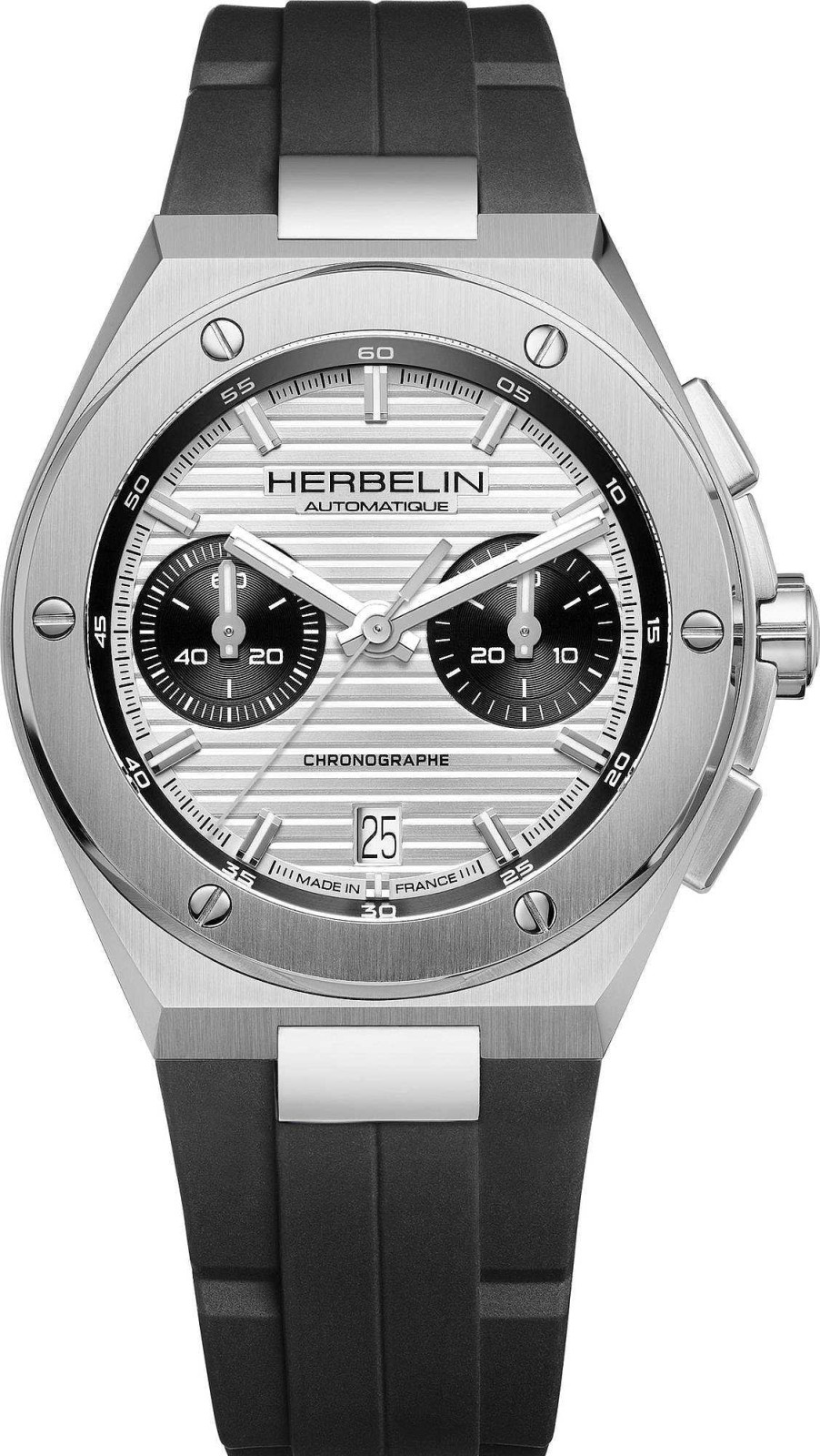 Uhren Michel Herbelin | Michel Herbelin Cap Camarat 245A42Ca Herren Automatikchronograph