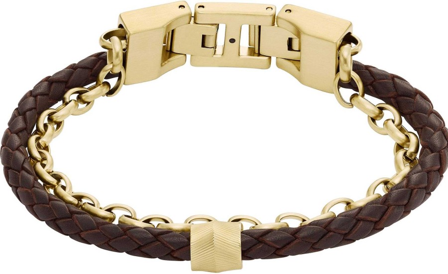 Schmuck Fossil Jewelry | Fossil Jewelry Jf04555710 Herrenarmband