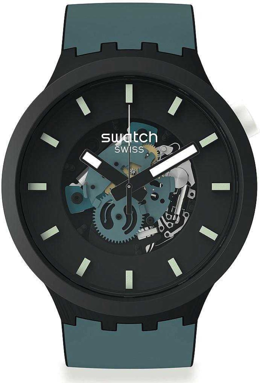 Uhren Swatch | Swatch Night Trip Pay! Sb03B111-5300 Armbanduhr