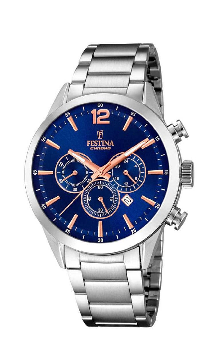 Uhren Festina | Festina Timeless Chronograph F20343/9 Herrenchronograph