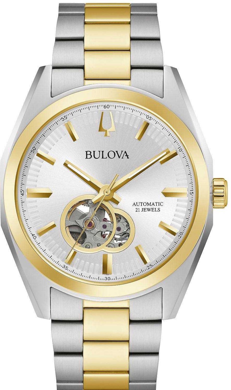 Uhren Bulova | Bulova Automatic 98A284 Herren Automatikuhr