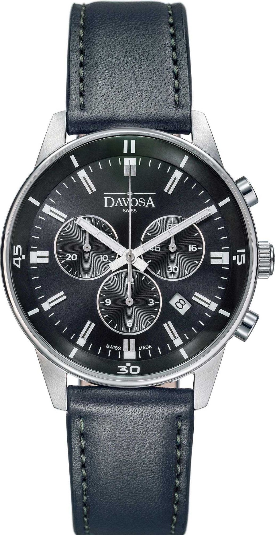 Uhren Davosa | Davosa Vireo Chronograph 16249355 Herrenarmbanduhr