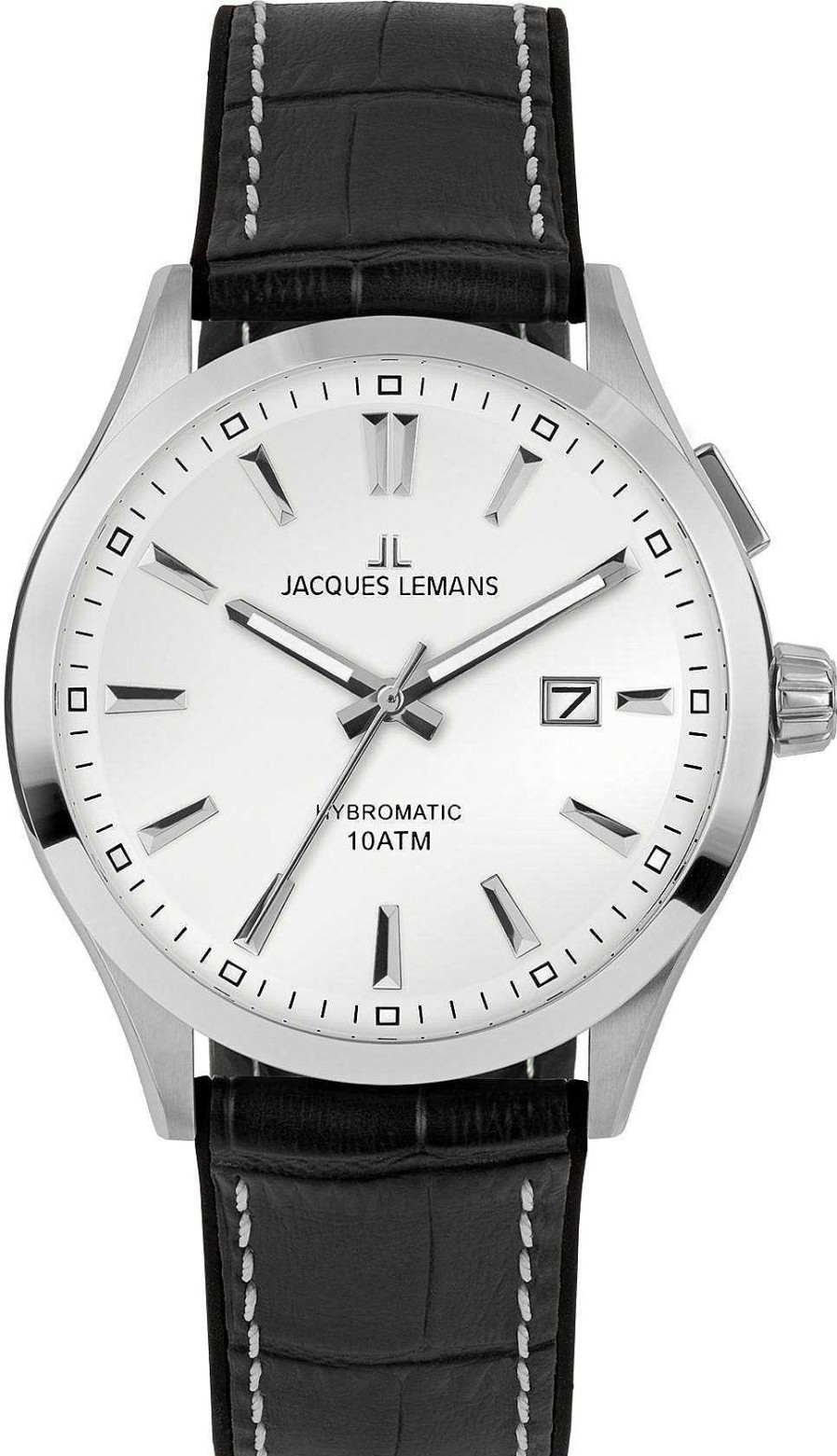 Uhren Jacques Lemans | Jacques Lemans Hybromatic 1-2130B Herren Automatikuhr