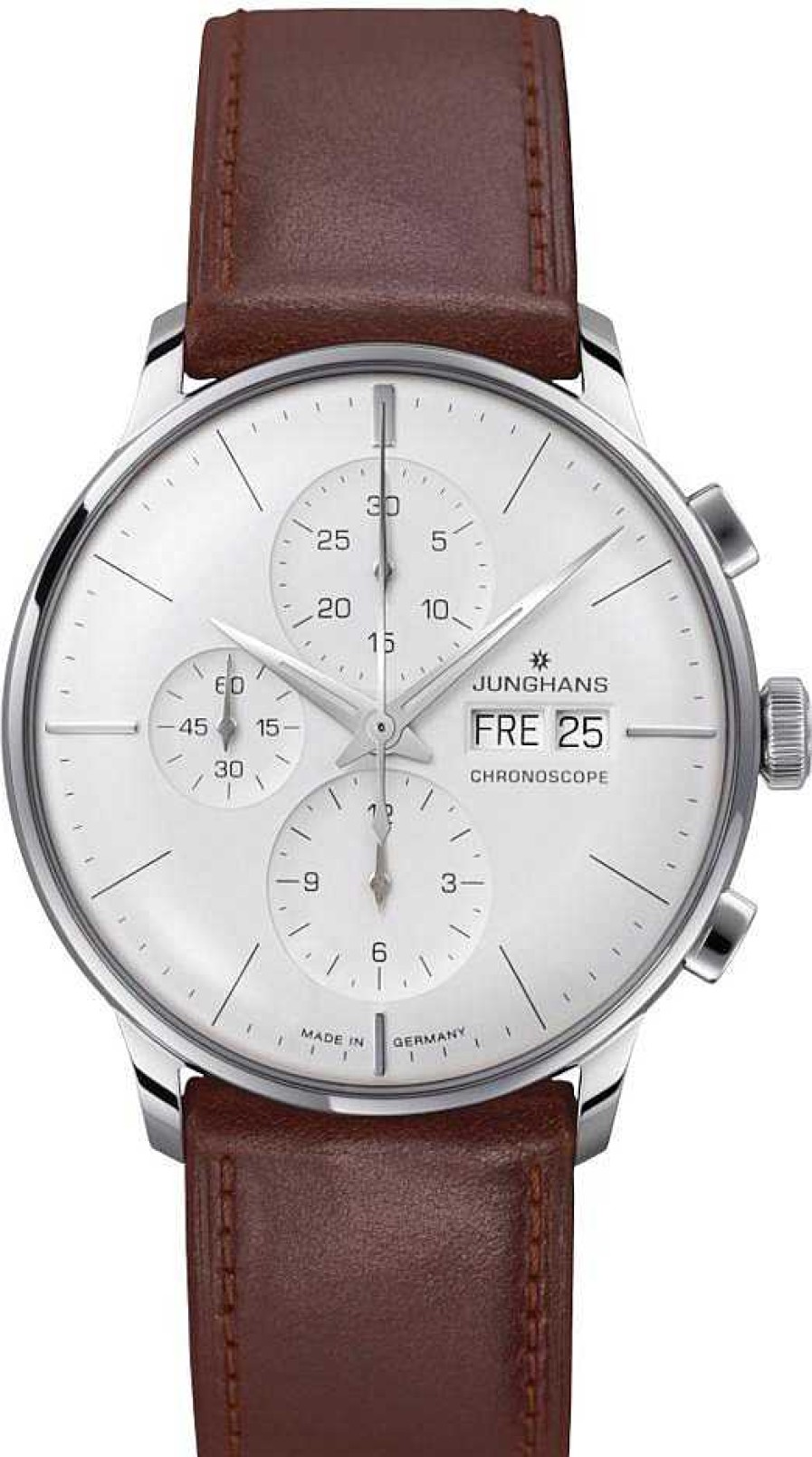 Uhren Junghans | Junghans Meister Chronoscope 27/4120.02 Herren Automatikchronograph