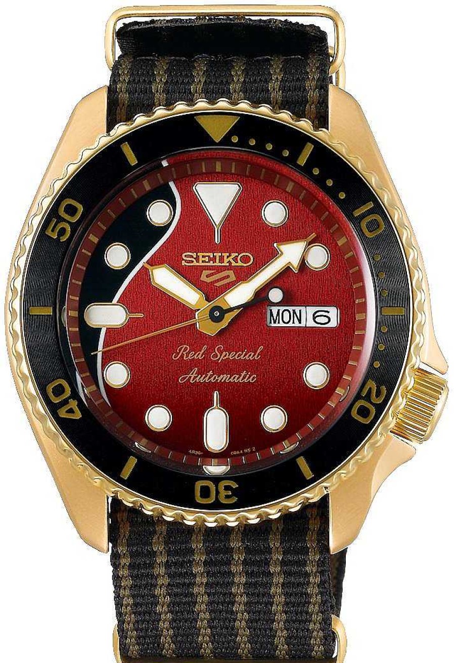 Uhren Seiko 5 | Seiko 5 Brian May Limited Edition Srph80K1 Herren Automatikuhr Streng Limitierte Auflage