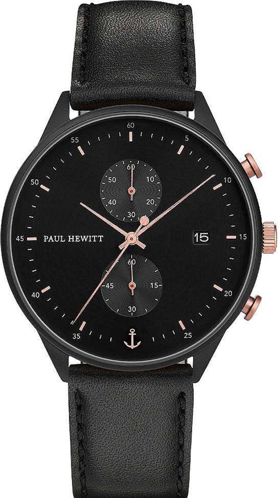 Uhren PAUL HEWITT | Paul Hewitt Chrono Line Ph-C-B-Bsr-2M Herrenchronograph