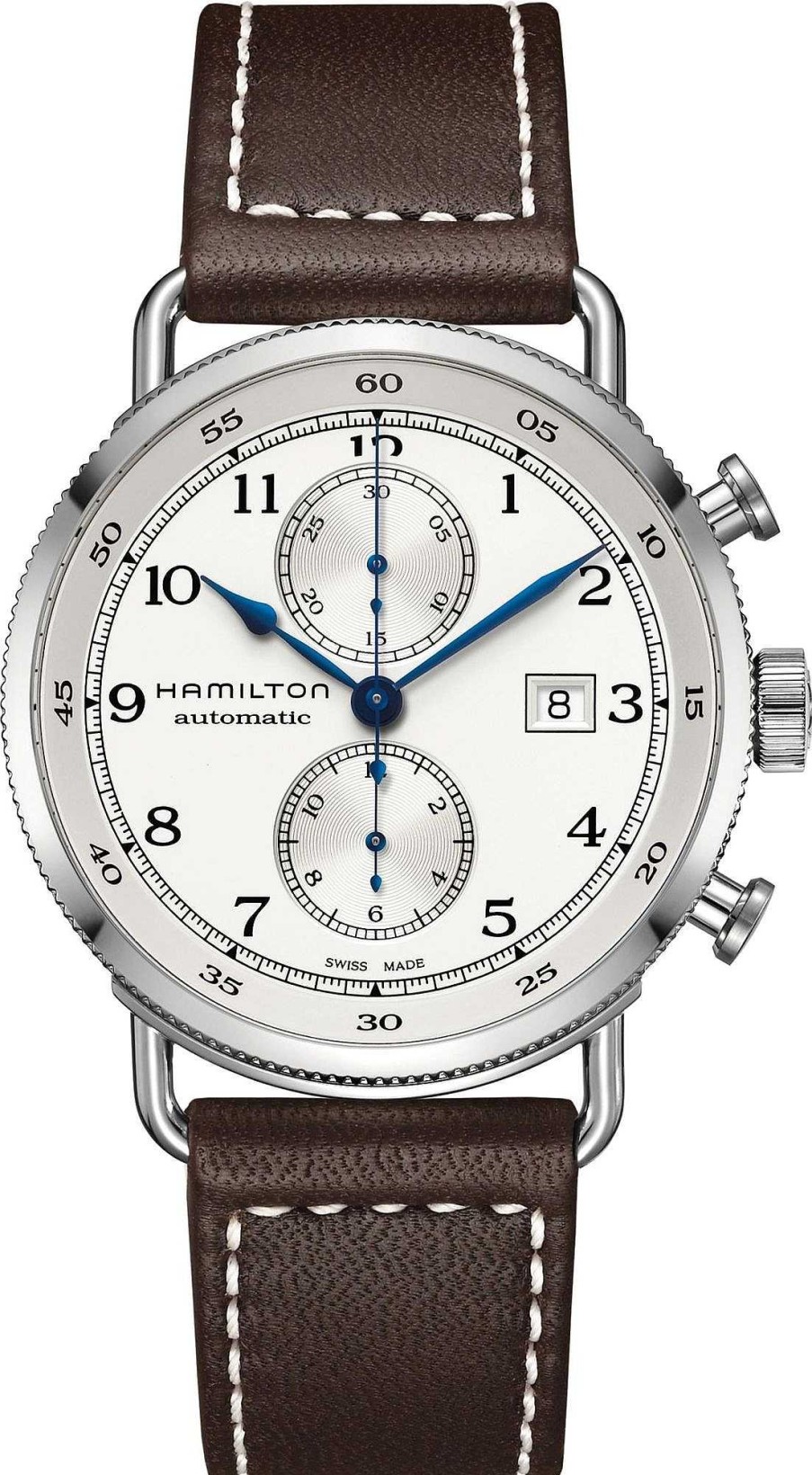 Uhren Hamilton | Hamilton Navy Pioneer Auto H77706553 Herren Automatikuhr Klassisch Schlicht