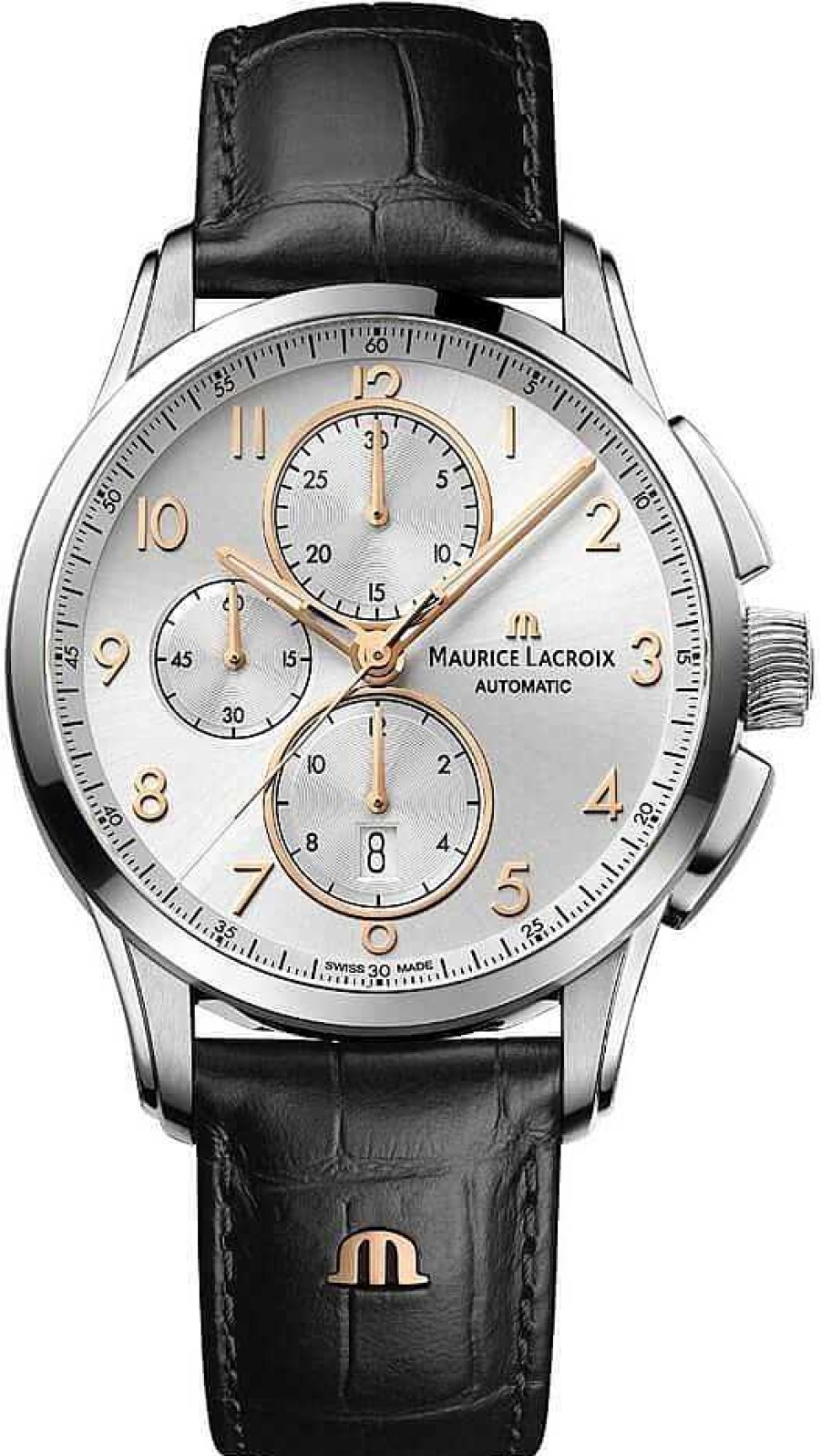 Uhren Maurice Lacroix | Maurice Lacroix Pontos Pt6388-Ss001-220-2 Herren Automatikuhr