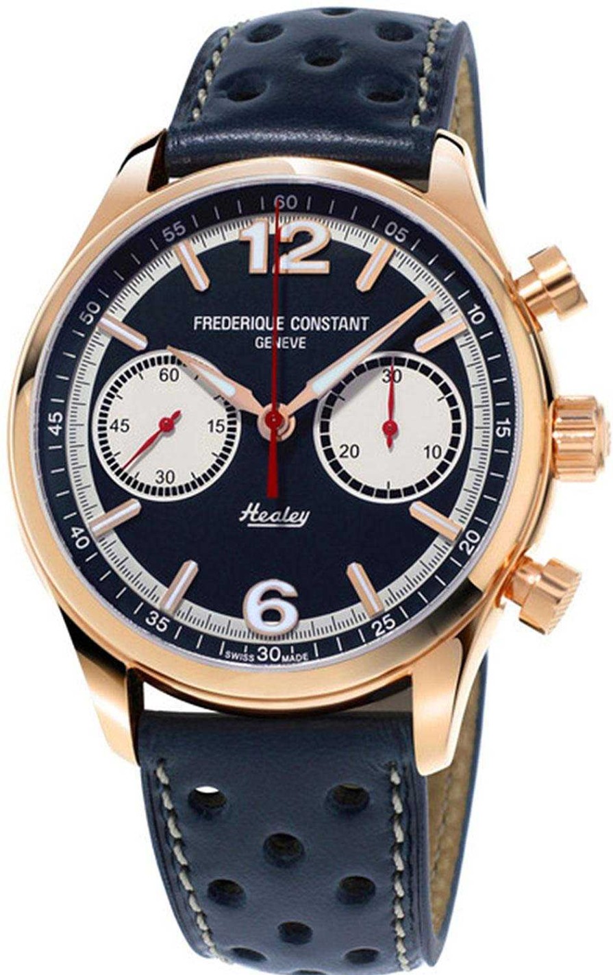 Uhren Frederique Constant Geneve | Frederique Constant Geneve Vintage Rally Healey Chronograph Fc-397Hn5B4 Herren Automatikchronograph