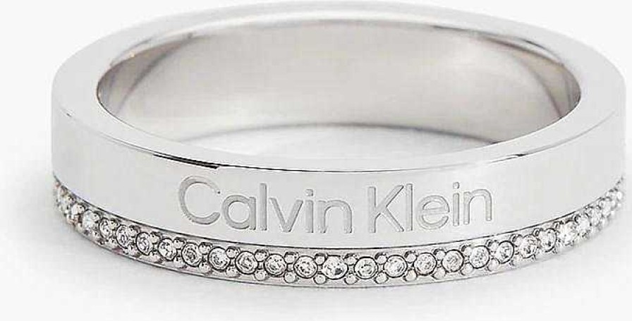 Schmuck Calvin Klein Jewelry | Calvin Klein Jewelry Minimal Linear 35000200C Damenring