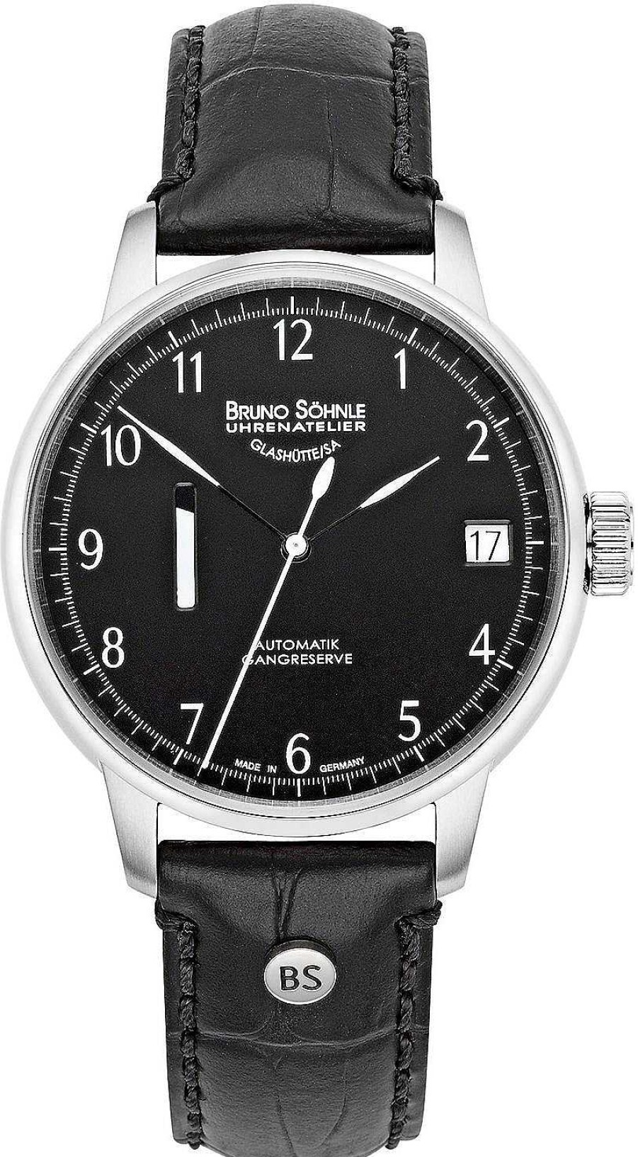 Uhren BRUNO SÖHNLE UHRENATELIER GLASHÜTTE/SA | Bruno S Hnle Hamburg Automatik Gangreserve 17-12206-721 Herren Automatikuhr