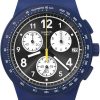 Uhren Swatch | Swatch Nothing Basic About Blue Susn418 Herrenchronograph