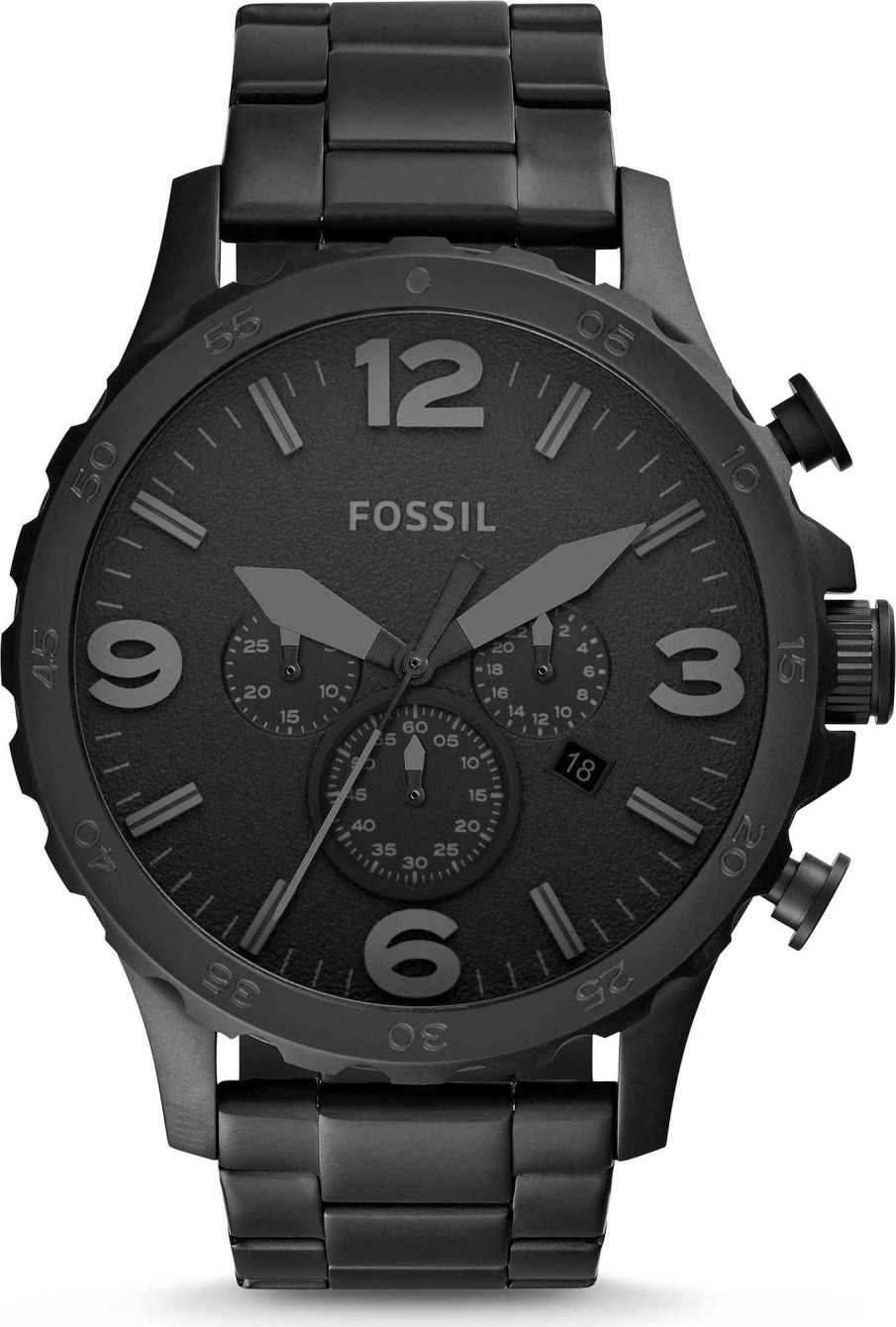 Uhren Fossil | Fossil Nate Jr1401 Herrenchronograph Sehr Sportlich