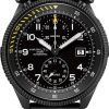 Uhren Hamilton | Hamilton Khaki Takeoff H76786733 Herren Automatikchronograph Streng Limitierte Auflage