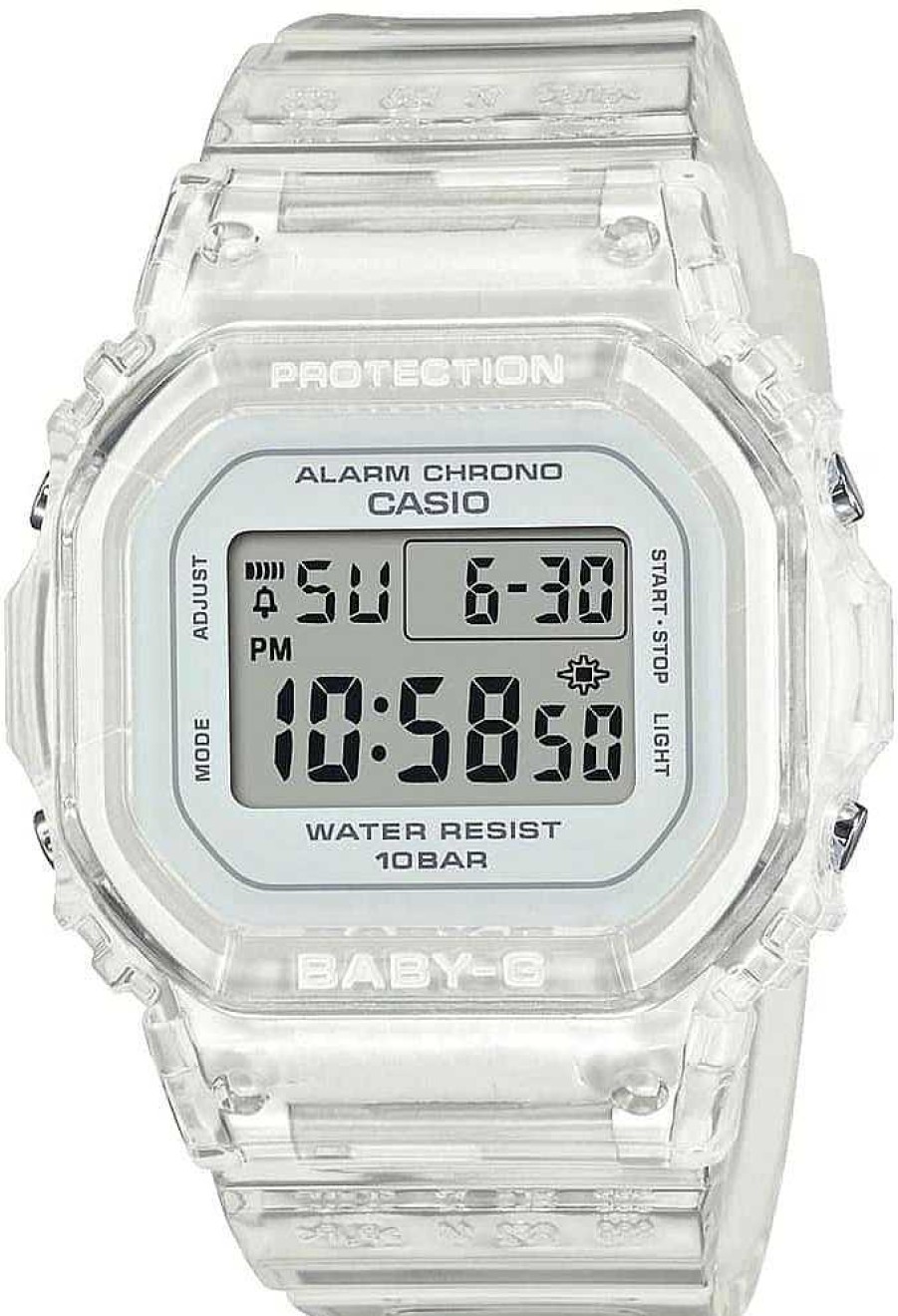 Uhren Casio Baby-G | Casio Baby-G Urban Bgd-565S-7Er Damenarmbanduhr Mit Alarm