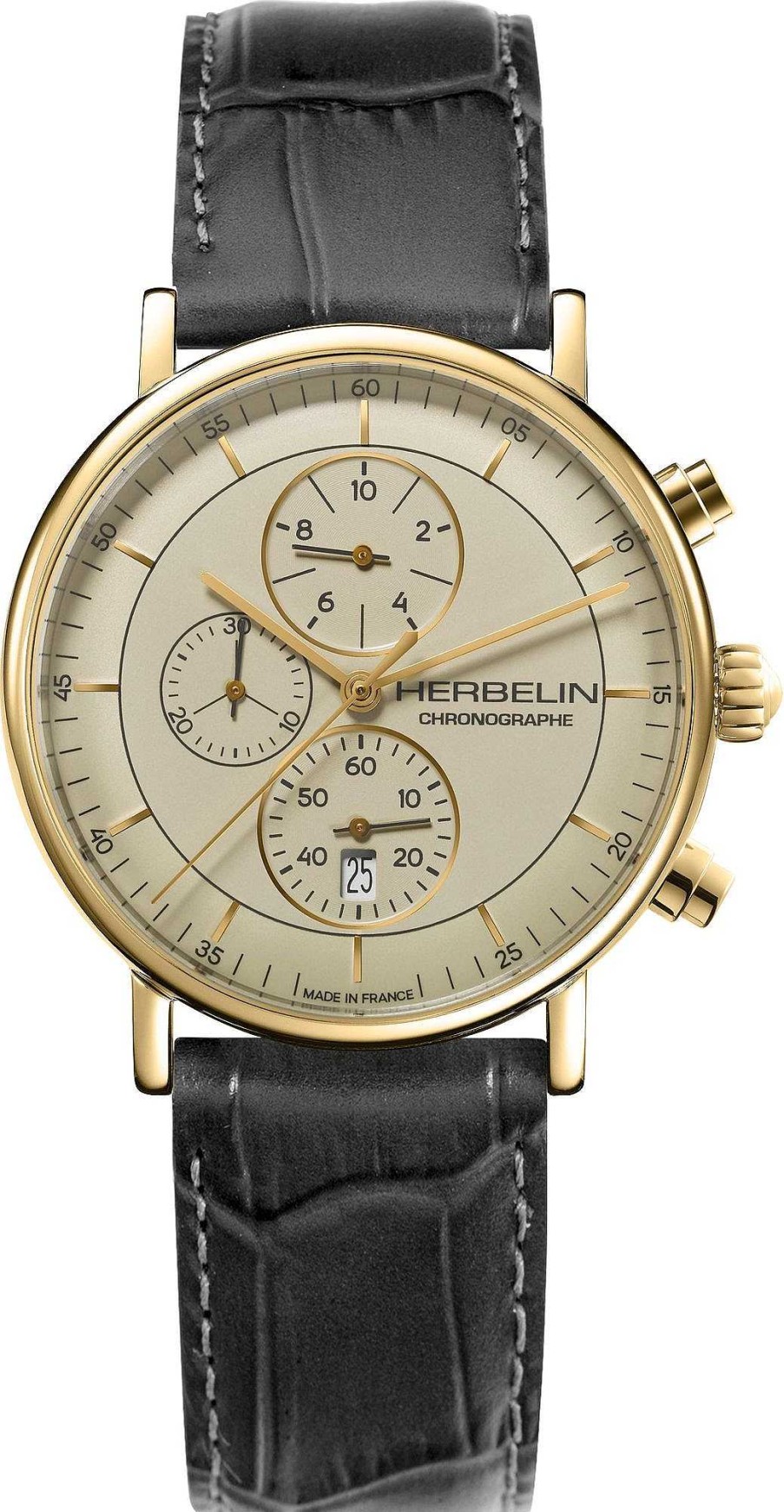 Uhren Michel Herbelin | Michel Herbelin Inspiration 35647P17Gr Herrenchronograph