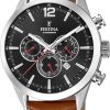 Uhren Festina | Festina Timeless Chronograph F20542/6 Herrenchronograph