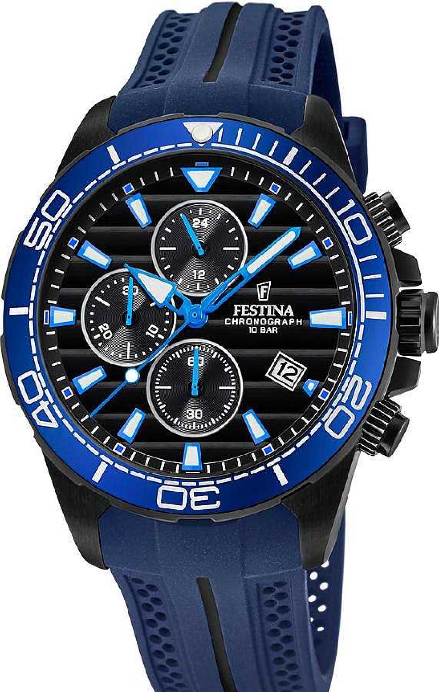 Uhren Festina | Festina The Originals F20369/2 Herrenchronograph