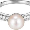 Schmuck Esprit Jewel | Esprit Jewel Pearl Sphere Esrg92379B Damenring Mit Perlenbesatz