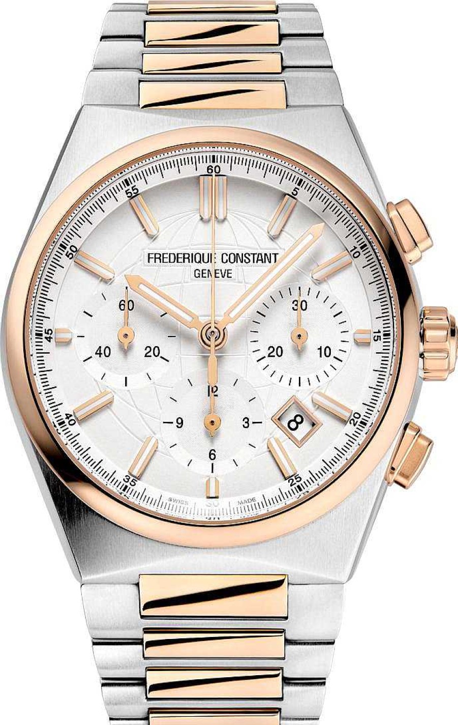 Uhren Frederique Constant Geneve | Frederique Constant Geneve Highlife Chronograph Fc-391V4Nh2B Herren Automatikchronograph