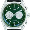 Uhren Storm London | Storm London Trexon Green Leather 47357/Gn Herrenchronograph