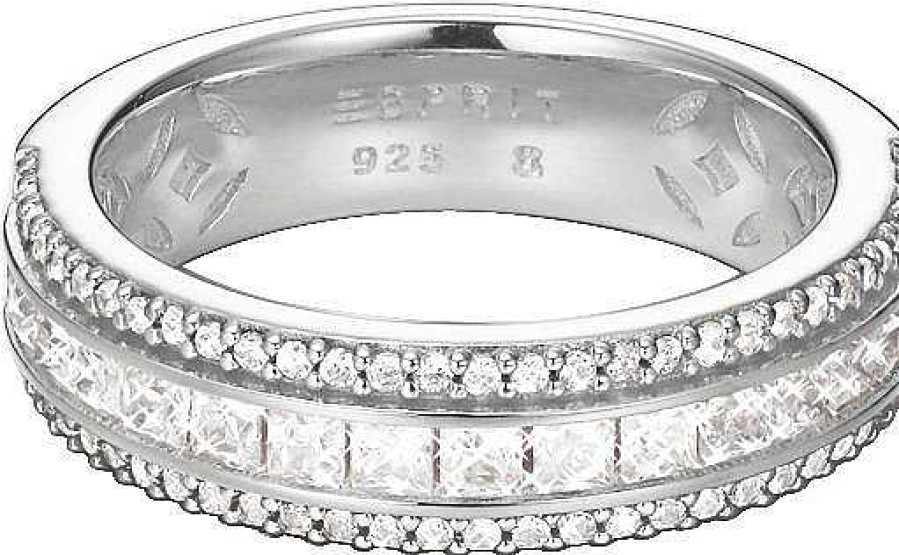 Schmuck Esprit Jewel | Esprit Jewel Exquisite Esrg92334A Damenring Mit Zirkonen