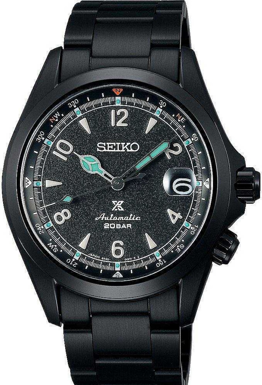 Uhren Seiko Prospex | Seiko Prospex "Alpinist Black Series Limited Edition" Spb337J1 Herrenarmbanduhr