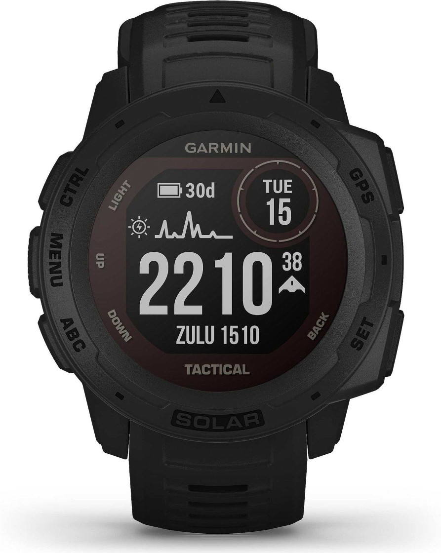 Uhren Garmin | Garmin Instinct Solar Tactical 010-02293-03 Smartwatch Smartwatch